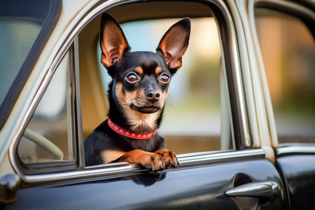 Miniature Pinschers Dog Safety Belt for Subaru Crosstrek