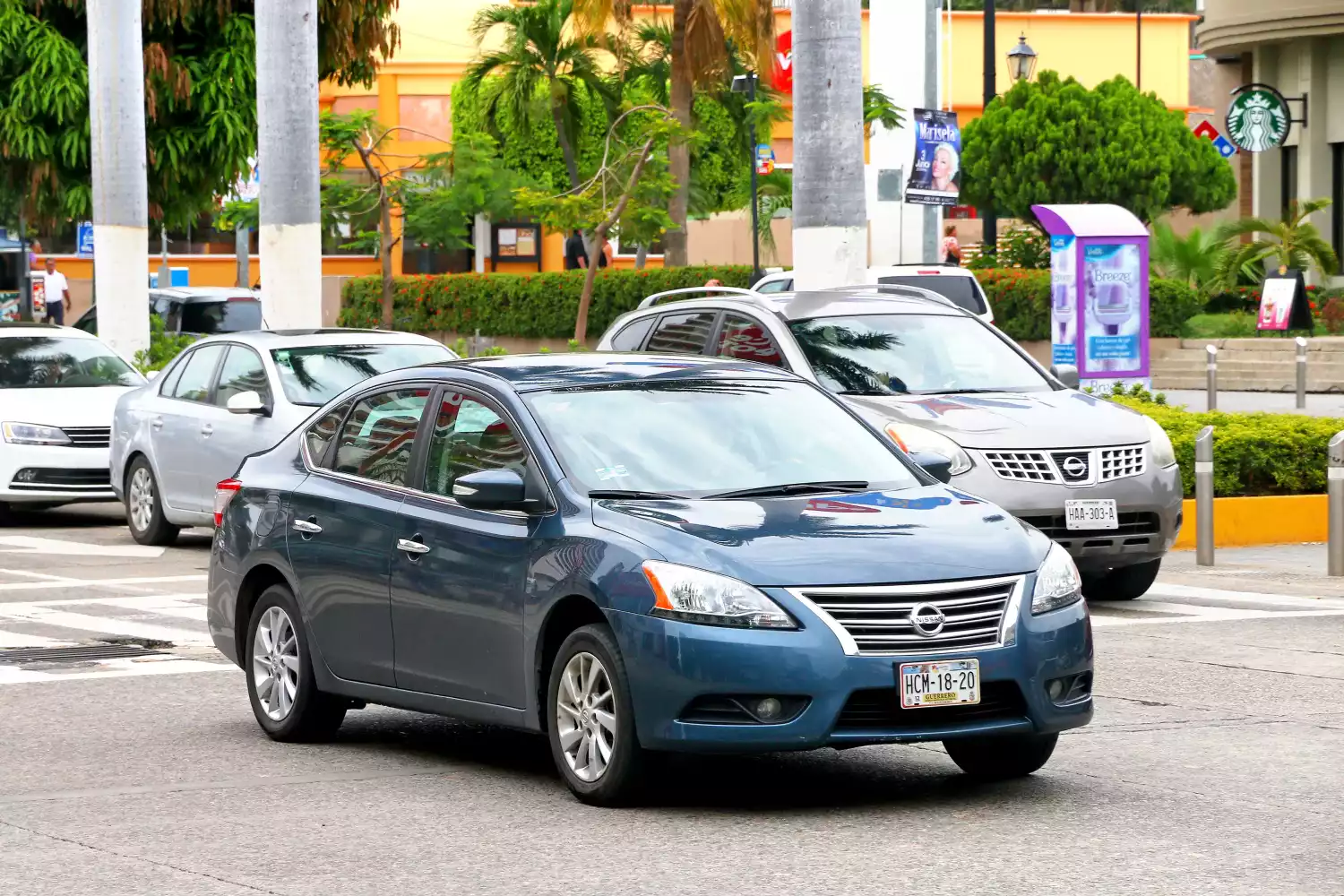 Nissan Sentra rear storage