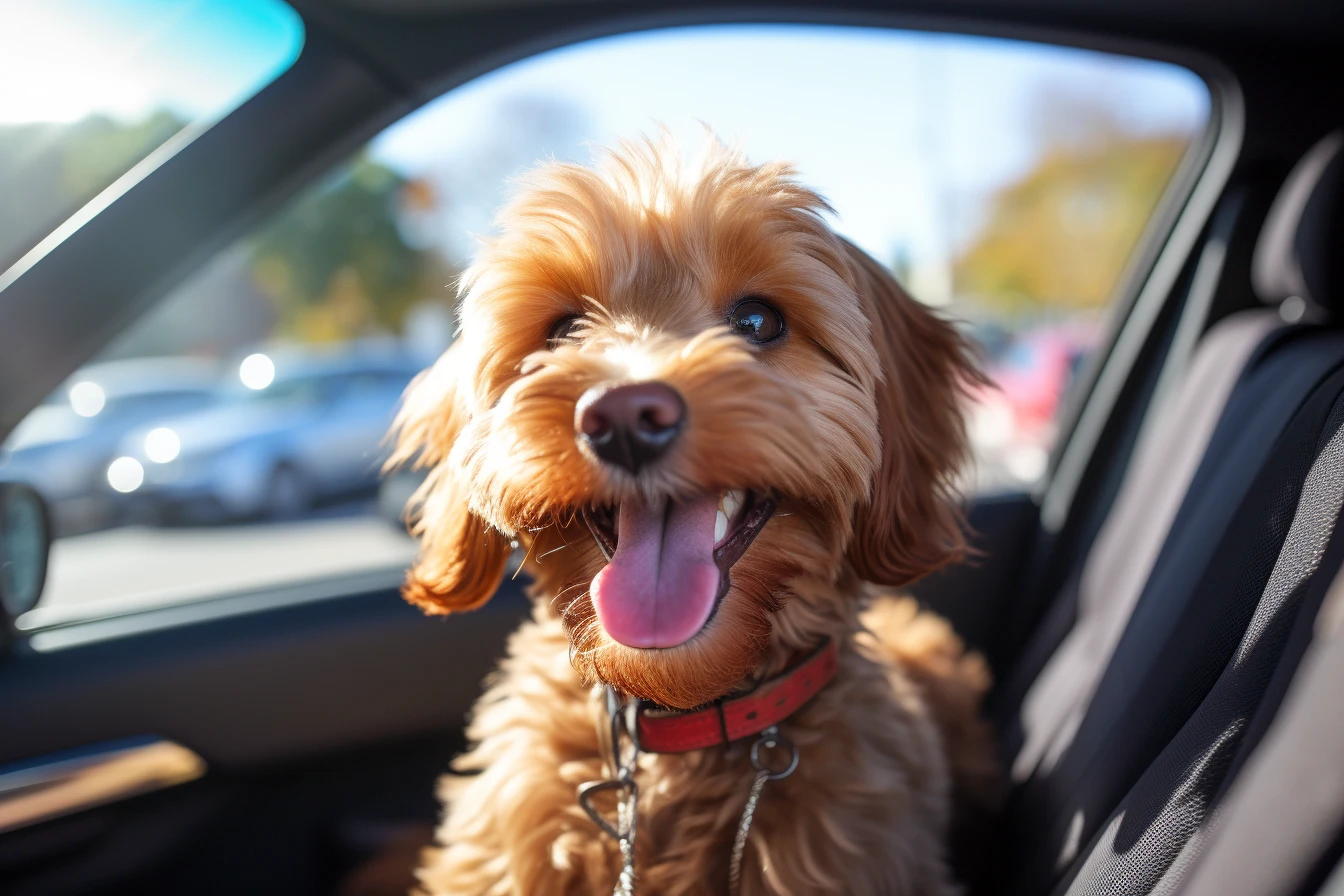 Volkswagen Golf Dog Car Seat for Cockapoos